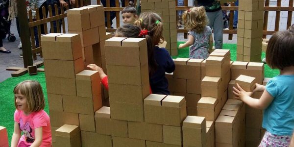 ladrillos de carton para niños
